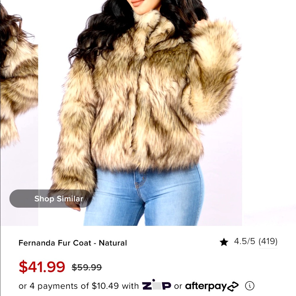 Fur coat